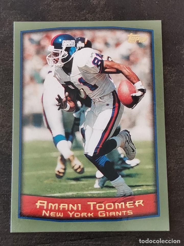 Collezionismo sportivo: Topps Football 1999 #34 Amani Toomer New York Giants NFL Card