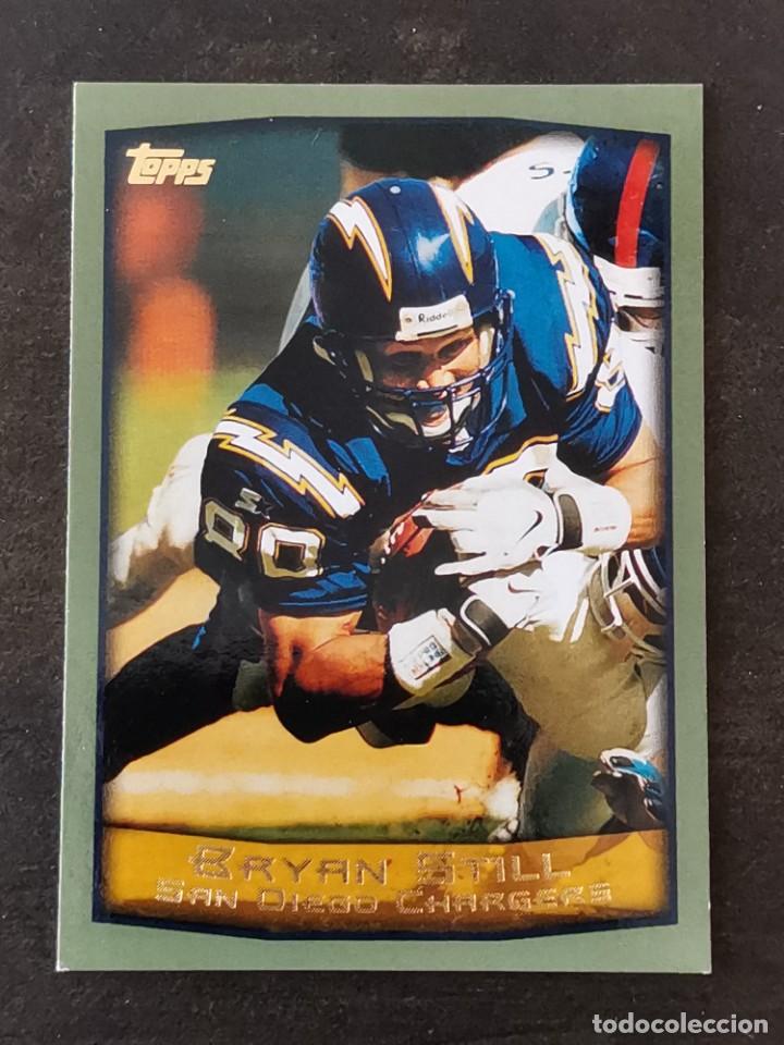 Colecionismo desportivo: Topps Football 1999 #243 Bryan Still San Diego Chargers NFL Card