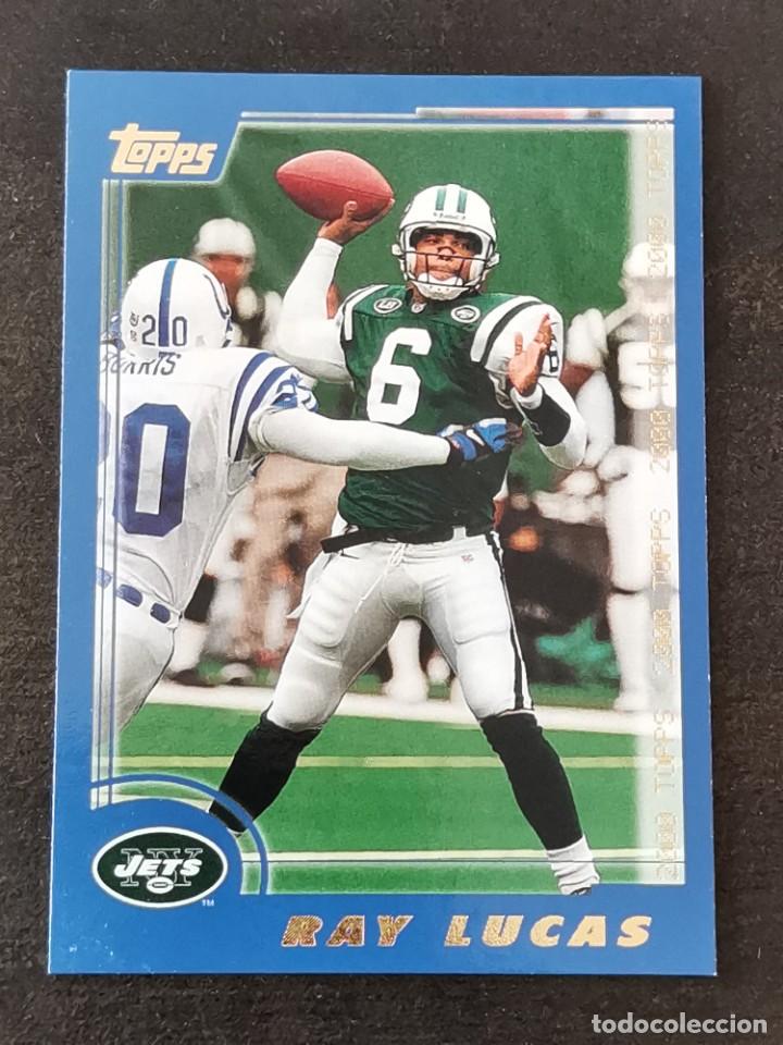 Colecionismo desportivo: Topps Football 2000 #127 Ray Lucas New York Jets NFL Card