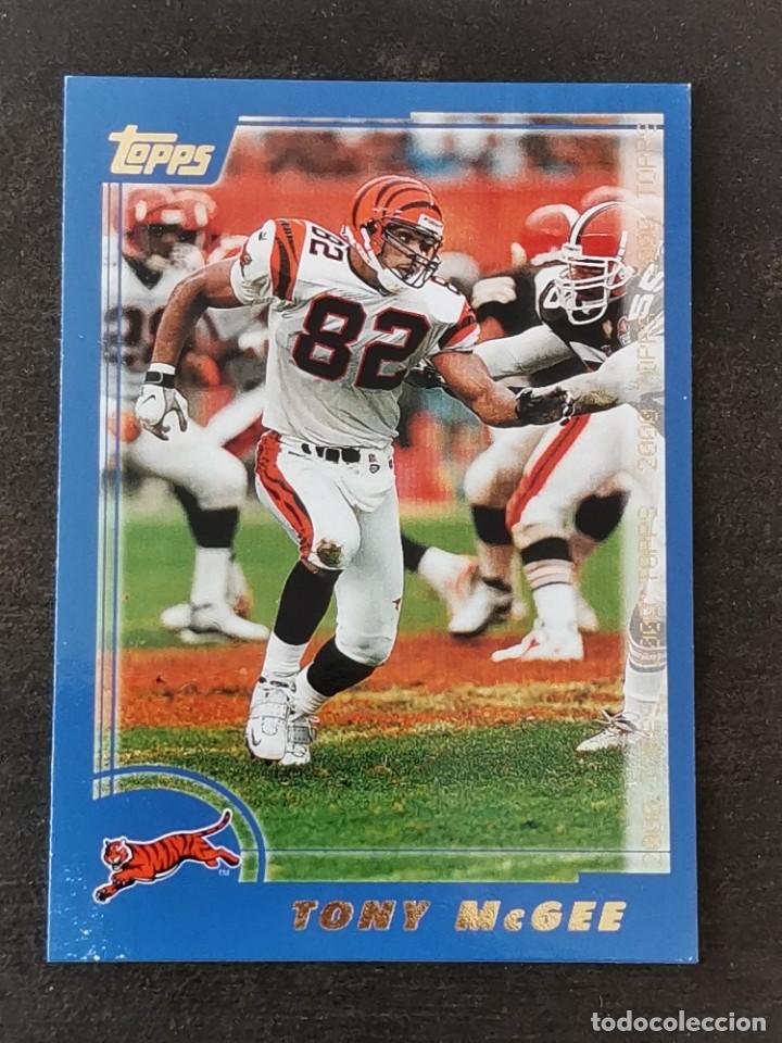Collezionismo sportivo: Topps Football 2000 #141 Tony McGee Cincinnati Bengals NFL Card