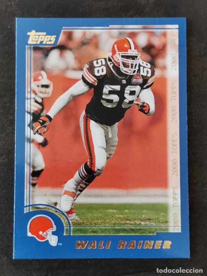 Collezionismo sportivo: Topps Football 2000 #295 Wali Rainer Cleveland Browns NFL Card