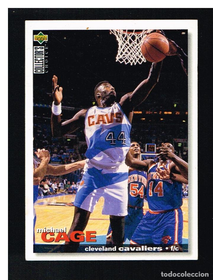 Sammelleidenschaft Sport: UPPER DECK - COLLECTOR'S CHOICE - CROMO N&ordm; 27 - MICHAEL CAGE - NBA 1995