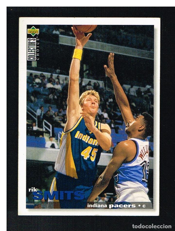 Sammelleidenschaft Sport: UPPER DECK - COLLECTOR'S CHOICE - CROMO N&ordm; 62 - RIK SMITS - NBA 1995