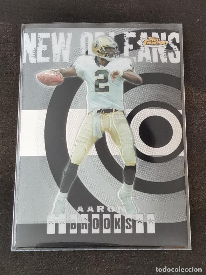 topps finest 2004 #9 aaron brooks new orleans s - Buy Collectible stickers  of other sports on todocoleccion