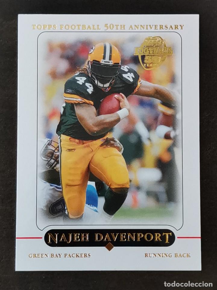 Collezionismo sportivo: Topps Football 2005 #45 Najeh Davenport Green Bay Packers NFL Card
