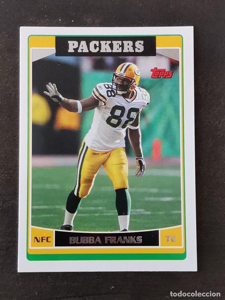 Collezionismo sportivo: Topps Football 2006 #255 Bubba Franks Green Bay Packers NFL Card