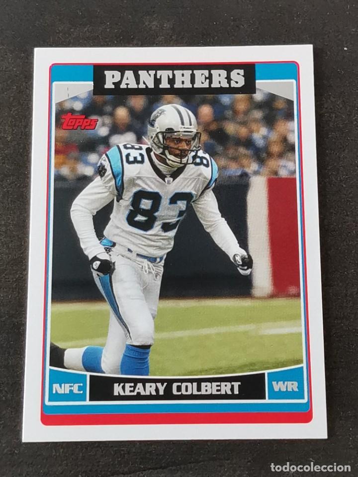 TOPPS FOOTBALL 2006 #107 KEARY COLBERT CAROLINA PANTHERS NFL CARD (Coleccionismo Deportivo - Cromos otros Deportes)