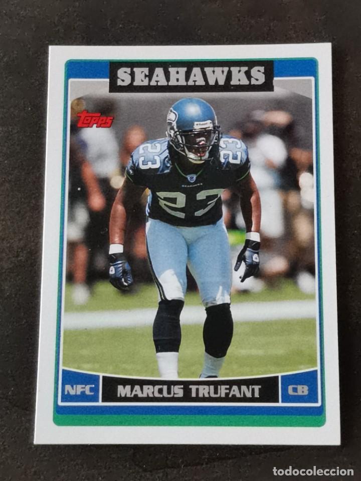 Coleccionismo deportivo: Topps Football 2006 #75 Marcus Trufant Seattle Seahawks NFL Card