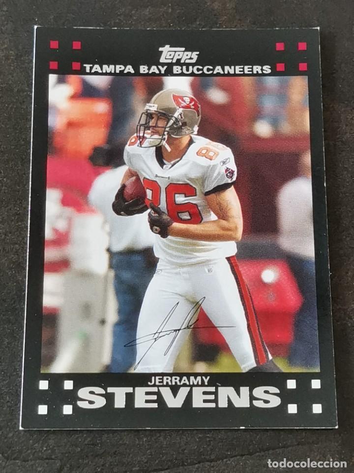Coleccionismo deportivo: Topps Football 2007 #214 Jerramy Stevens Tampa Bay Buccaneers NFL Card