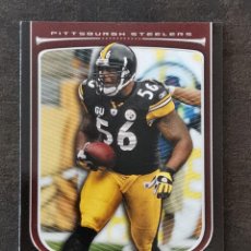 Coleccionismo deportivo: TOPPS BOWMAN DRAFT PICKS 2009 #58 LAMARR WOODLEY PITTSBURGH STEELERS NFL CARD. Lote 341187763