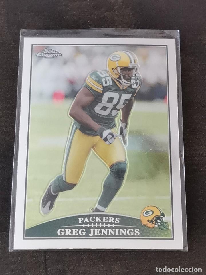 Coleccionismo deportivo: Topps Chrome 2009 #TC30 Greg Jennings Green Bay Packers NFL Card