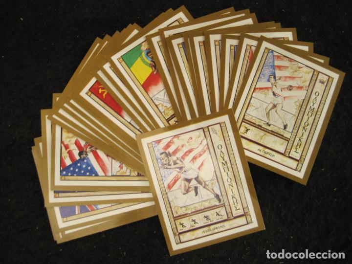 Colecionismo desportivo: JUEGOS OLIMPICOS-OLYMPIC GREATS-COLECCION COMPLETA 25 CROMOS-VER FOTOS-(CR-3023)