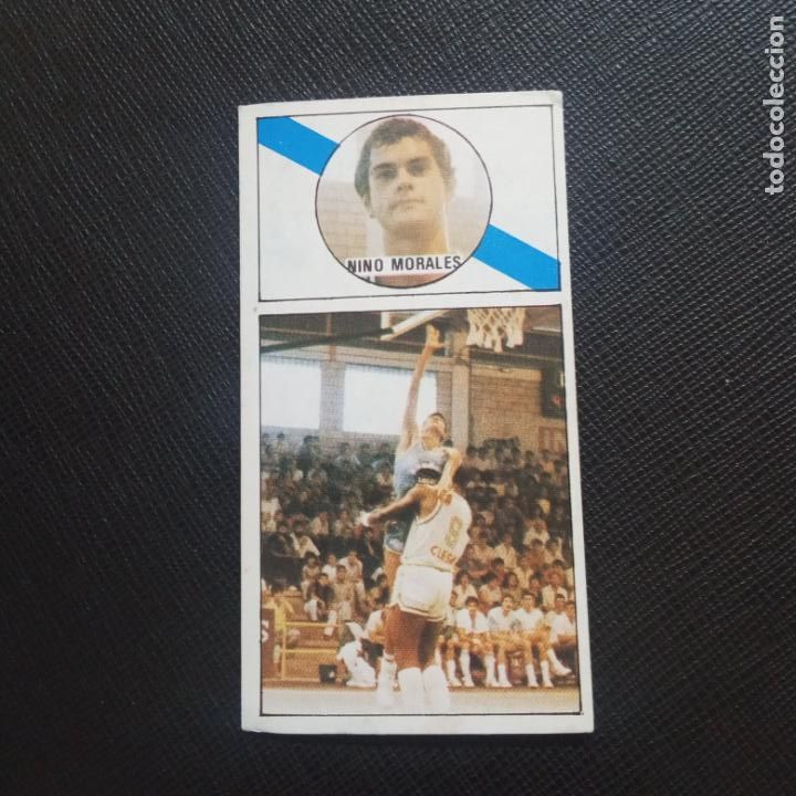 Sammelleidenschaft Sport: NINO MORALES BREOGAN MERCHANTE 1986 1987 CROMO BALONCESTO LIGA - SIN PEGAR - 22