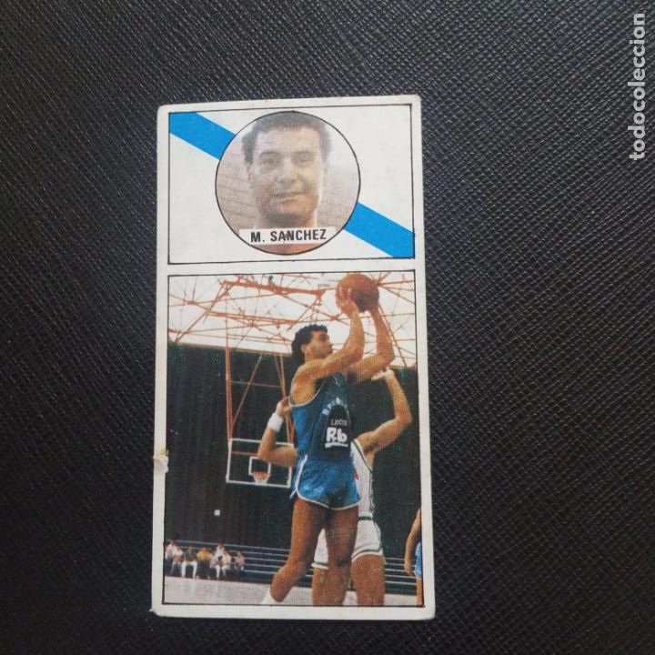 Sammelleidenschaft Sport: M SANCHEZ BREOGAN MERCHANTE 1986 1987 CROMO BALONCESTO LIGA - SIN PEGAR - 24 B