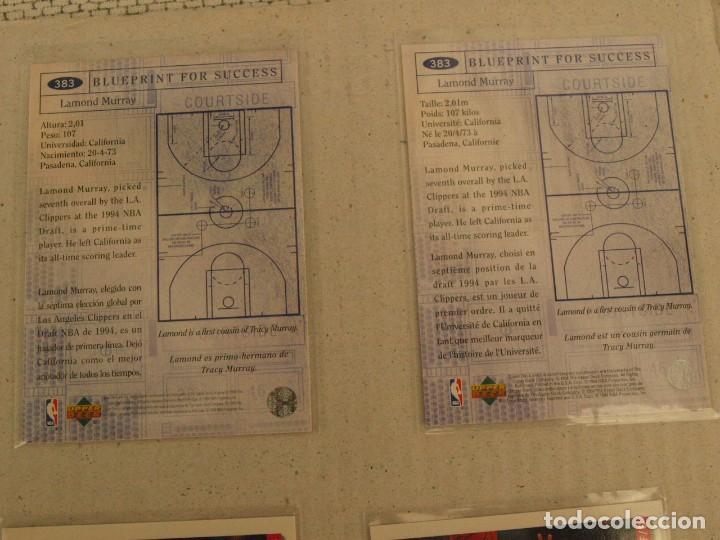 Coleccionismo deportivo: 383 LAMOND MURRAY CARD NBA UPPER DECK 1994 DOBLE VERSION ESPA&Ntilde;OL FRANCES ANGELES CLIPPERS