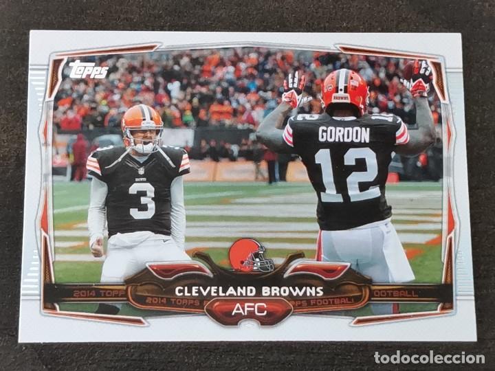 Coleccionismo deportivo: Topps Football 2014 #268 Cleveland Browns NFL Card