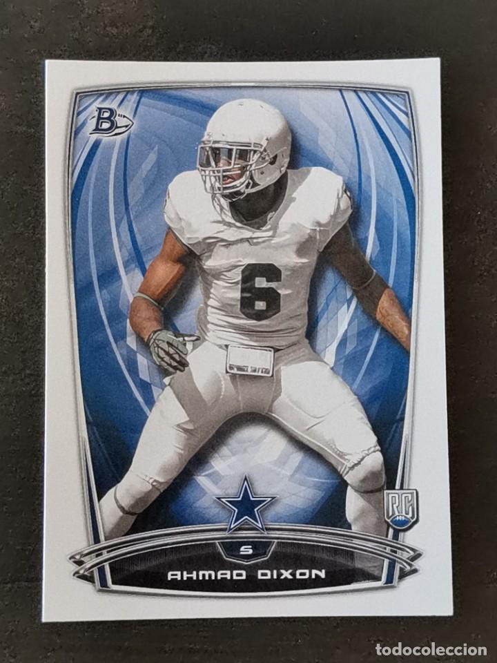Coleccionismo deportivo: Topps Bowman 2014 Rookie Card #32 Ahmad Dixon Dallas Cowboys NFL Card