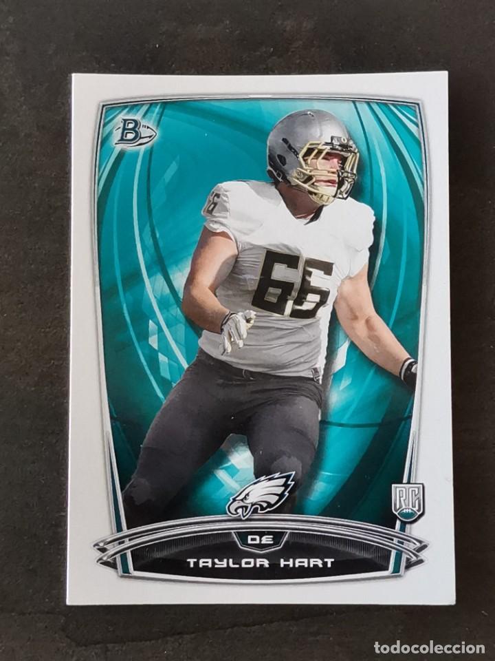 Coleccionismo deportivo: Topps Bowman 2014 Rookie Card #42 Taylor Hart Philadelphia Eagles NFL Card