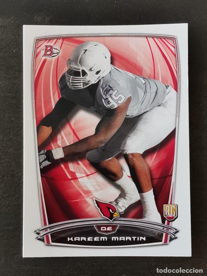 Coleccionismo deportivo: Topps Bowman 2014 Rookie Card #49 Kareem Martin Arizona Cardinals NFL Card