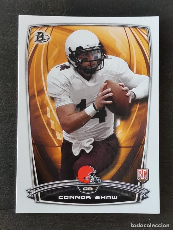 Coleccionismo deportivo: Topps Bowman 2014 Rookie Card #74 Connor Shaw Cleveland Browns NFL Card