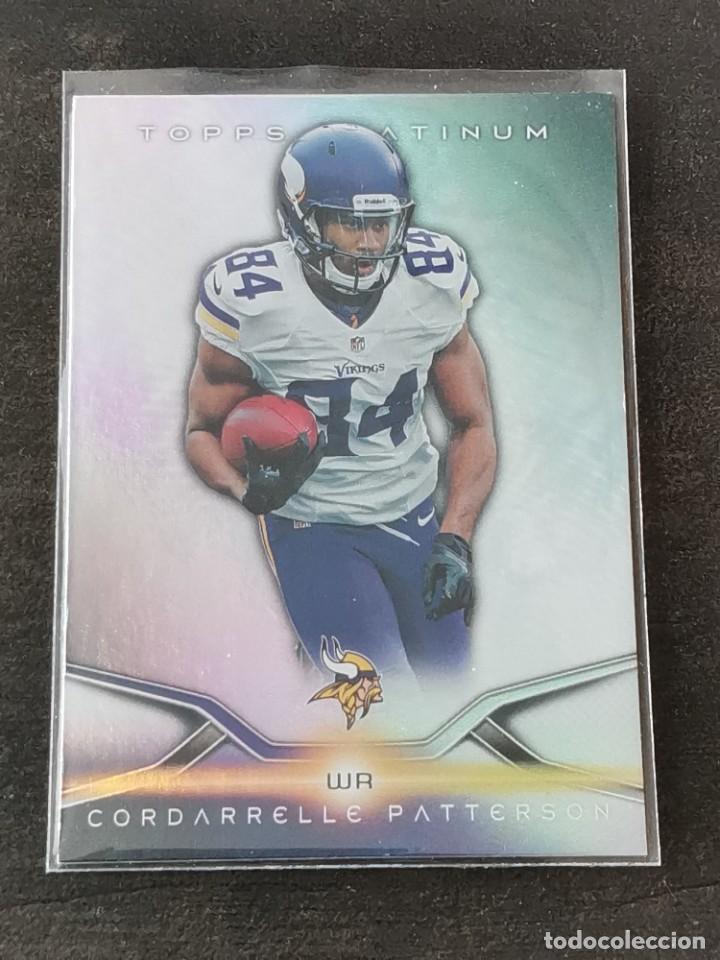 Coleccionismo deportivo: Topps Platinum 2014 #15 Cordarrelle Patterson Minnesota Vikings NFL Card
