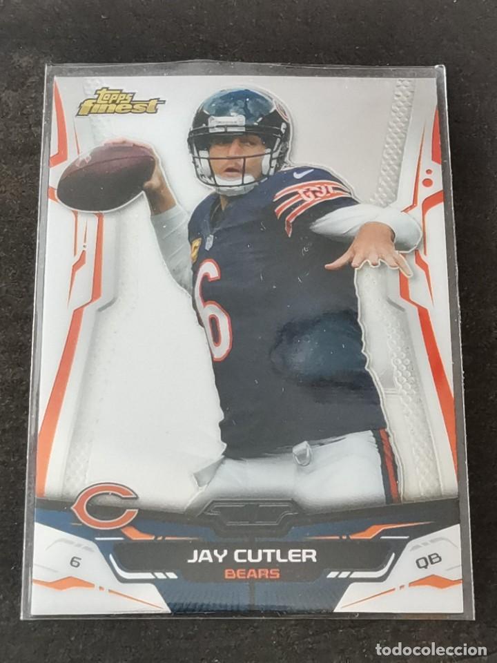Coleccionismo deportivo: Topps Finest 2014 #10 Jay Cutler Chicago Bears NFL Card