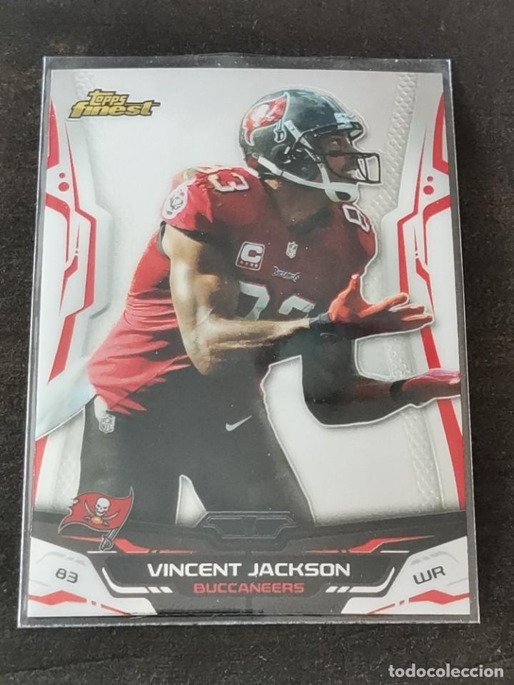 Coleccionismo deportivo: Topps Finest 2014 #83 Vincent Jackson Tampa Bay Buccaneers NFL Card