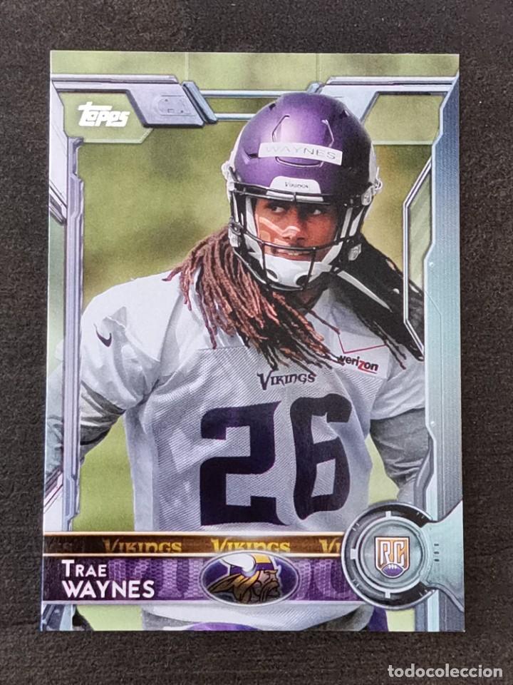 Coleccionismo deportivo: Topps Football 2015 Rookie Card #421 Trae Waynes Minnesota Vikings NFL Card