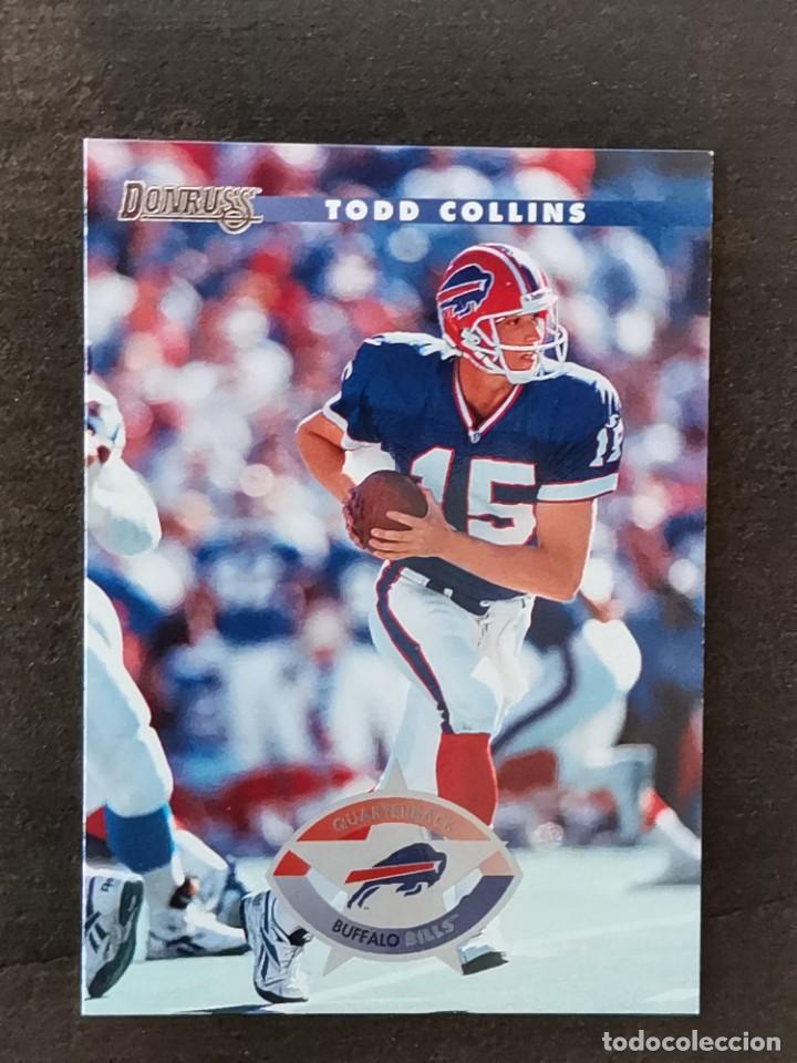Colecionismo desportivo: Donruss Football 1996 #9 Todd Collins Buffalo Bills NFL Card