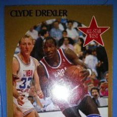 Coleccionismo deportivo: CLYDE DREXLER [ALL STAR WEEKEND] #16 1990 HOOPS EN PERFECTO ESTADO.. Lote 346390218