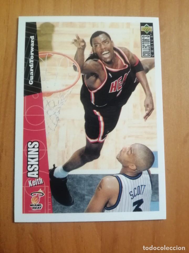 Coleccionismo deportivo: CROMO NUEVO BALONCESTO - NBA - HEAT - UPPER DECK - KEITH ASKINS