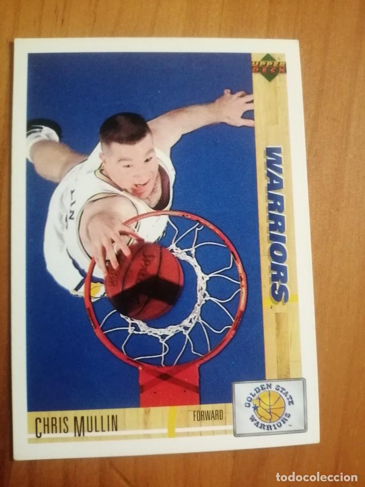 Coleccionismo deportivo: CROMO NUEVO BALONCESTO - NBA - WARRIORS - UPPER DECK - CHRIS MULLIN