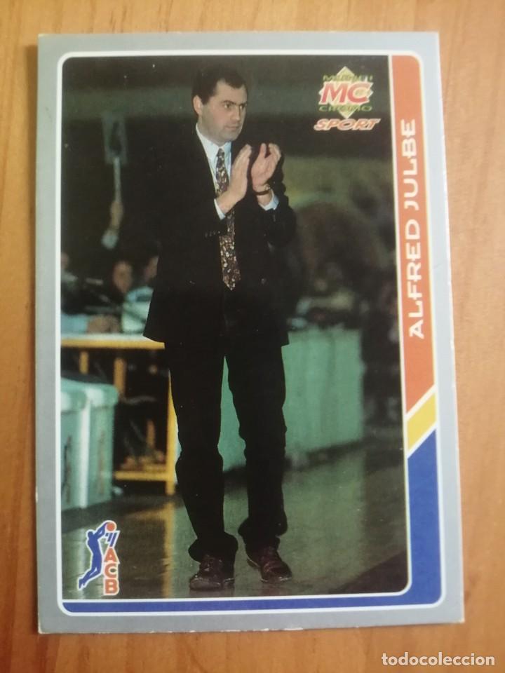 Colecionismo desportivo: BALONCESTO - ACB - - MUNDI CROMO SPORT - ALFRED JULBE, entrenador