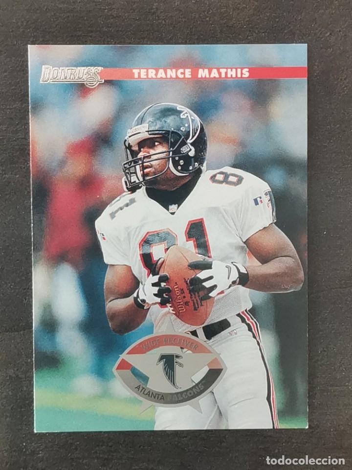 donruss football 1996 #68 terance mathis atlant - Buy Collectible stickers  of other sports on todocoleccion