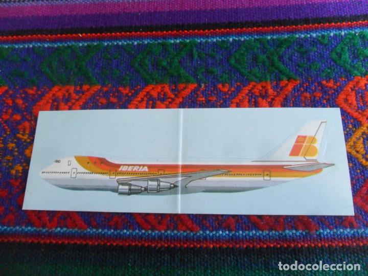 Coleccionismo deportivo: CROMO ADHESIVO NUNCA PEGADO N&ordm;S 22 23 HISTORIA DE LA AVIACI&Oacute;N AVIONES IBERIA NUTREXPA COLA CAO. RARO