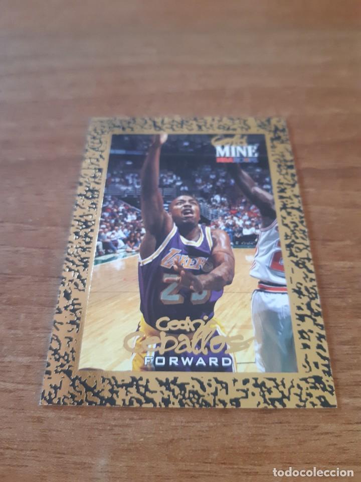 Colecionismo desportivo: CEDRIC CEBALLOS LOS ANGELES LAKERS NBA HOOPS 1995 GOLD MINE SKYBOX 95