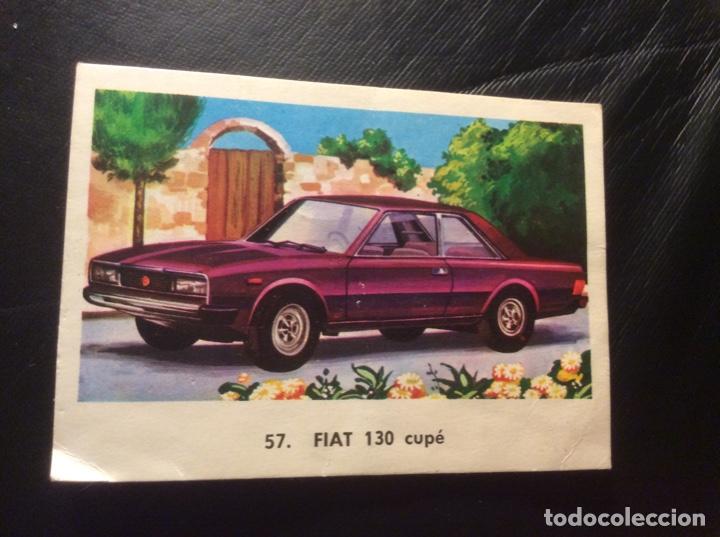 Coleccionismo deportivo: CROMO N- 57. FIAT 130 CUPE. ALBUM MAGA 1972