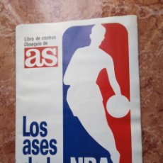 Coleccionismo deportivo: ALBUM DE CROMOS AS LOS ASES DE LA NBA COMPLETO MUY BUEN ESTADO - INCLUYE CROMO DE MICHAEL JORDAN. Lote 348729032