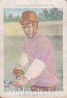 Colecionismo desportivo: CROMO COLECCION CHOCOLATES AMATLLER CICLISTAS VICENTE BACHERO