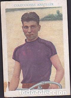Colecionismo desportivo: CROMO COLECCION CHOCOLATES AMATLLER CICLISTAS MANUEL ALEGRE