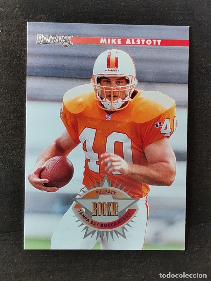 Colecionismo desportivo: Donruss Football 1996 Rookie Card #208 Mike Alstott Tampa Bay Buccaneers NFL Card