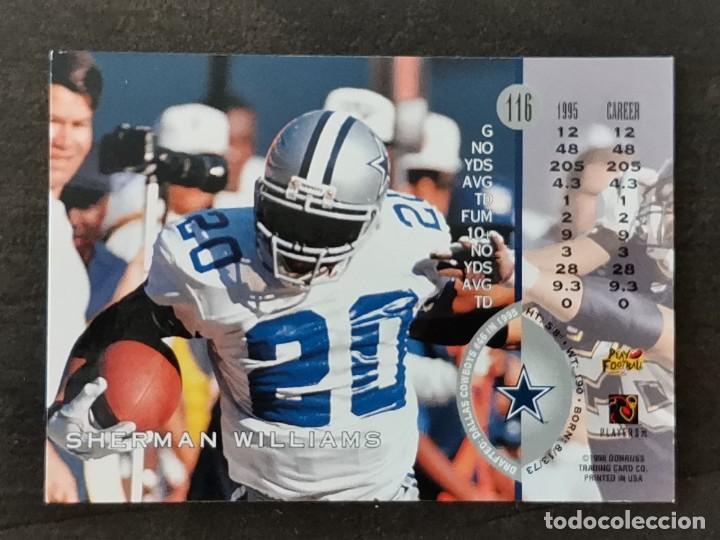 donruss leaf 1996 #116 sherman williams dallas - Buy Collectible stickers  of other sports on todocoleccion