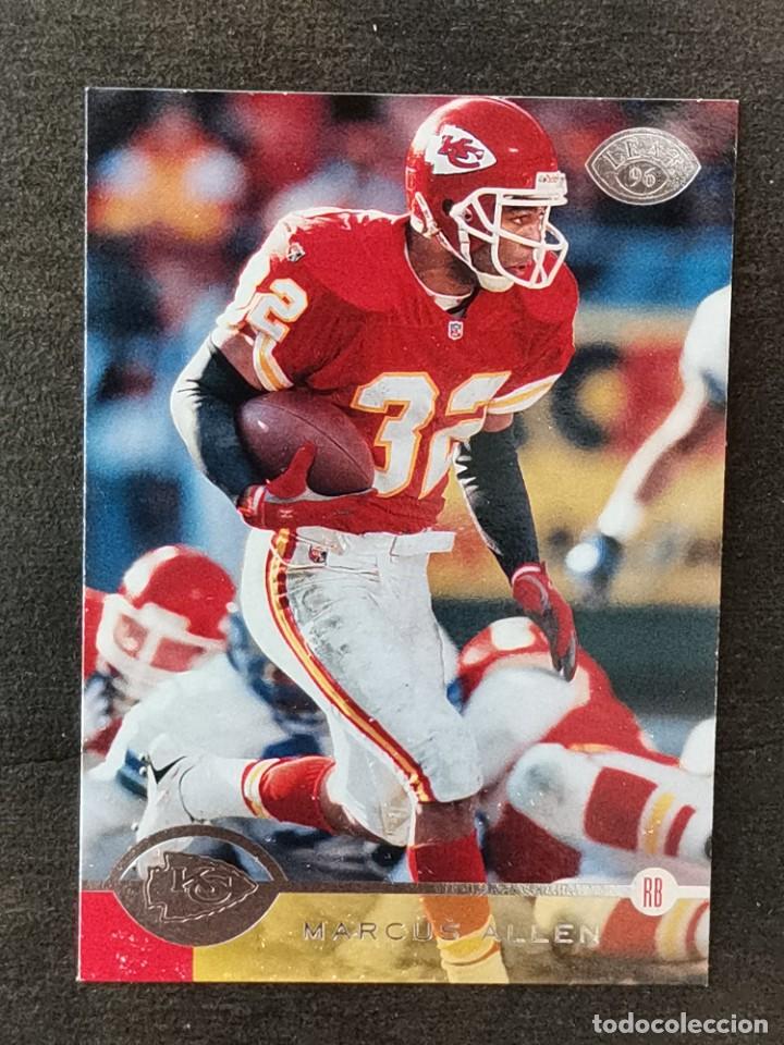 Colecionismo desportivo: Donruss Leaf 1996 #119 Marcus Allen Kansas City Chiefs NFL Card