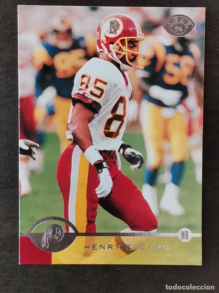 Colecionismo desportivo: Donruss Leaf 1996 #94 Henry Ellard Washington Redskins NFL Card