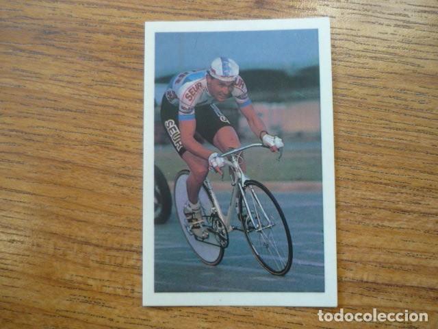 Coleccionismo deportivo: CROMO ASES DEL CICLISMO FHER 136 LEO WELLENS (SEUR) - SIN PEGAR - 1988 88