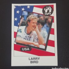 Coleccionismo deportivo: 1986 LARRY BIRD CELTICS PANINI SUPERSPORT ITALIAN CROMO STICKER CARD NUEVO SIN PEGAR BASKET NBA. Lote 363862680