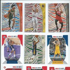 Coleccionismo deportivo: NBA : LOTE 12 CARDS PANINI REVOLUTION, HOOPS, MOSAIC Y RECON (AÑOS 2019 A 2022). Lote 366003111