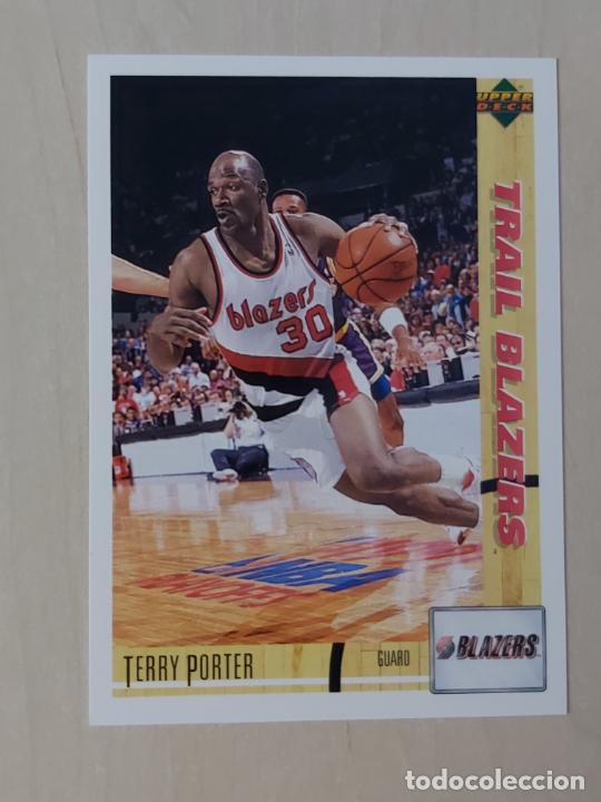 Coleccionismo deportivo: NBA UPPER DECK 91/92 CROMO FICHA N&ordm; 87 TERRY PORTER - TRAIL BLAZERS