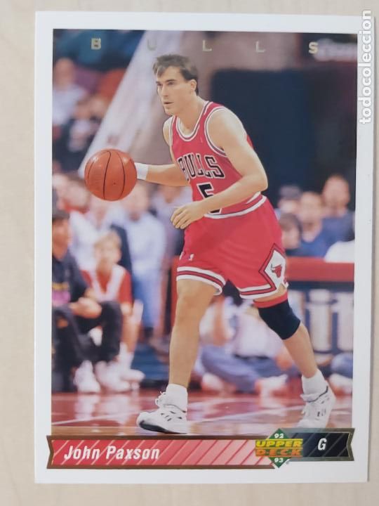 Coleccionismo deportivo: NBA UPPER DECK 92/93 CROMO FICHA N&ordm; 120 JOHN PAXON