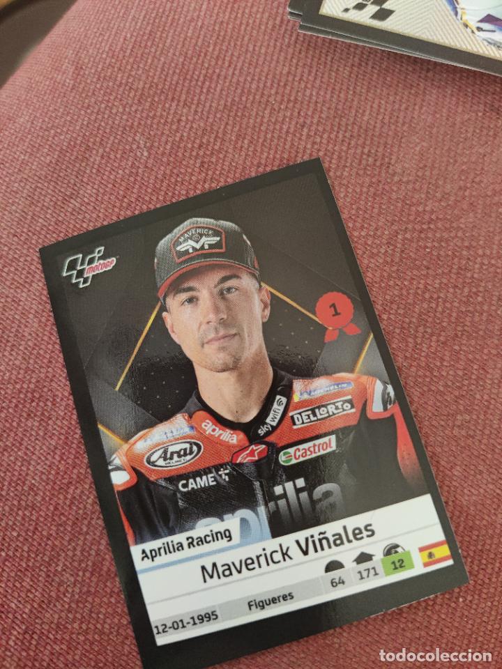 Coleccionismo deportivo: 39 vi&ntilde;ales cromo motogp moto gp 2022 22 sin pegar trade card